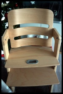 chaise haute evolutive bois